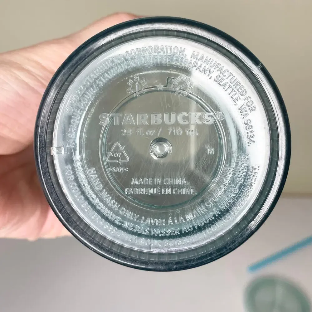 Starbucks Spring Iridescent Mermaid Scales Grid Tumbler 24oz Venti 2022